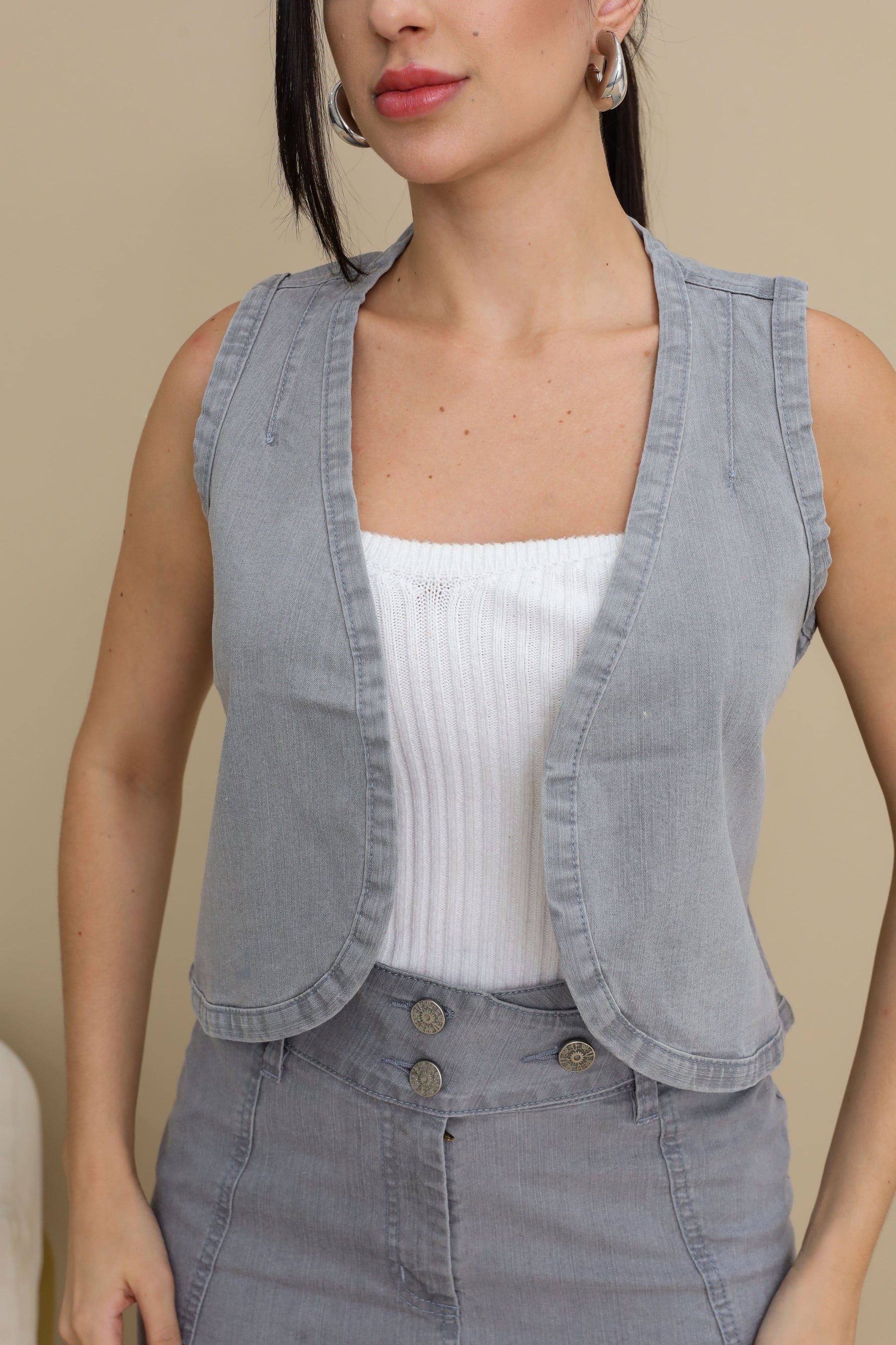 Conjunto Jeans Feminino