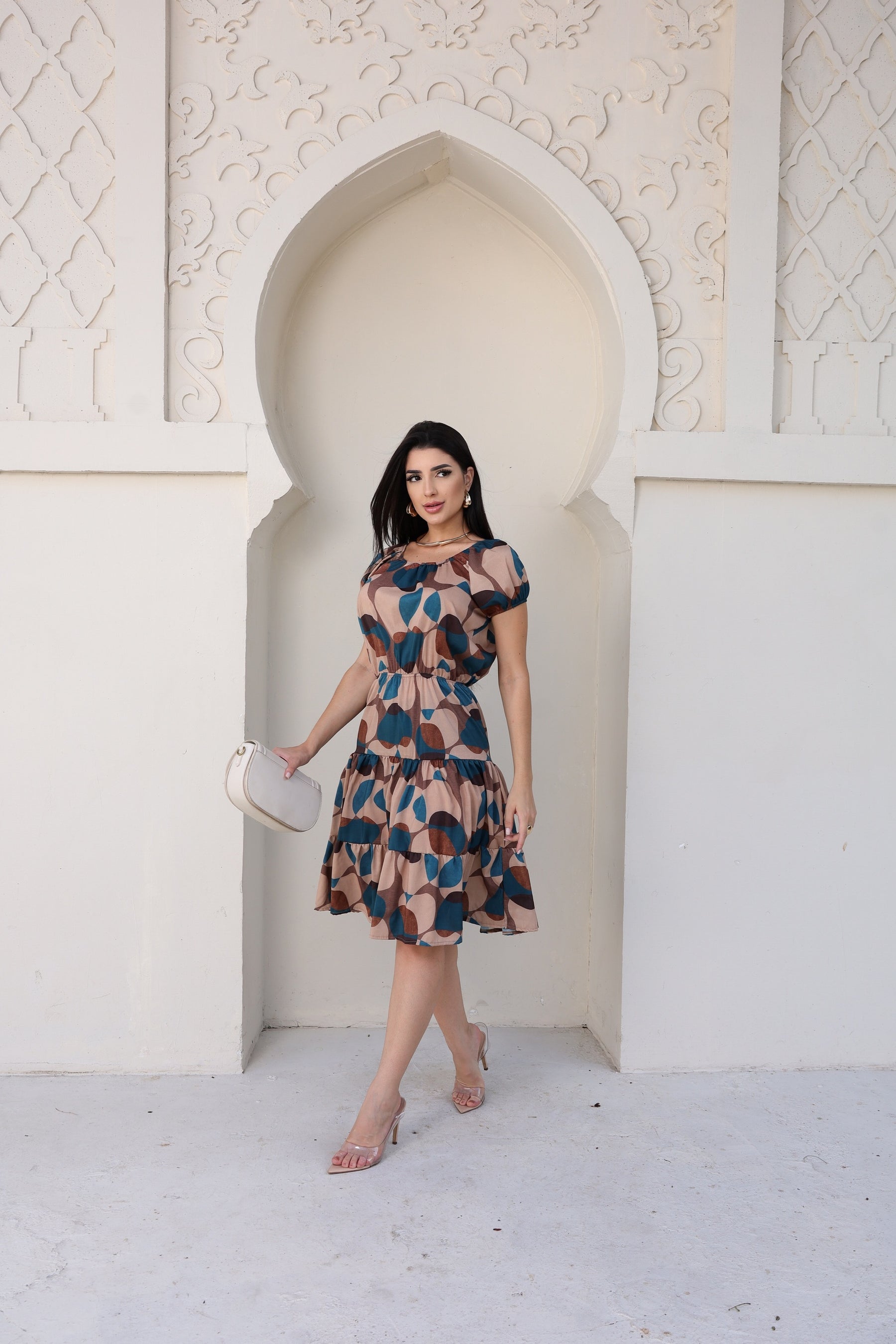 Vestido Estampado Três Marias