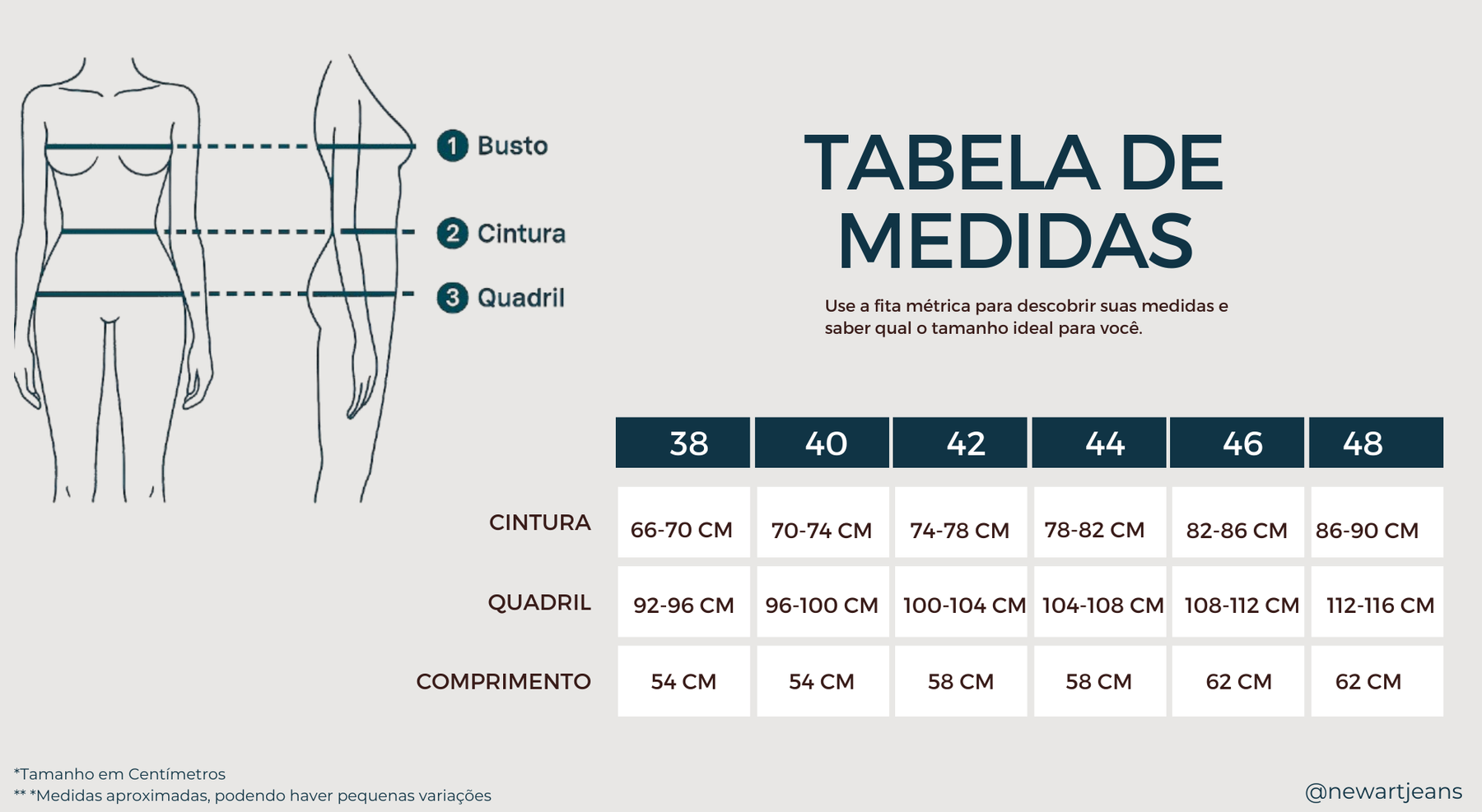 Saia Feminina em Sarja Azul Espinha de Peixe